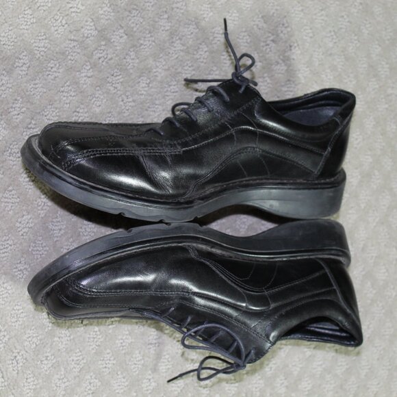 Venturini for Men Size 10M Chivas Black Lace Up Dress Loafers - Picture 3 of 6